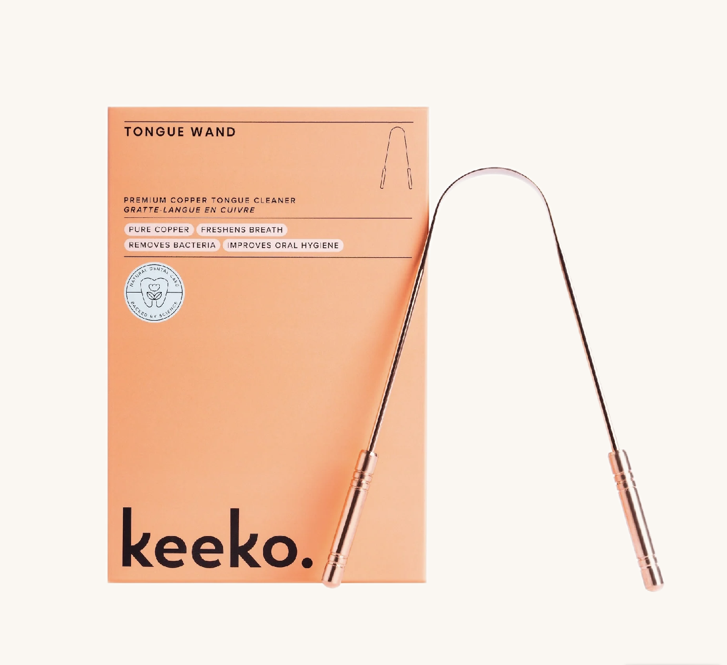 Copper Tongue Cleaner Copper Tongue Cleaner