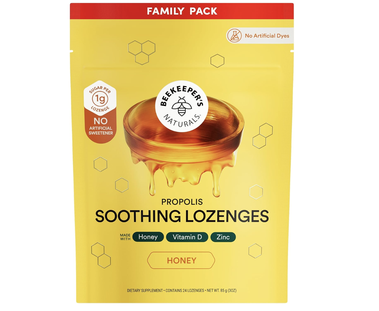 Beekeepers Natural Soothing Throat Lozengers Beekeepers Natural Soothing Throat Lozengers