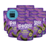 Freestyle Snacks Mini Pickle Snack Packs – Garlic Dill