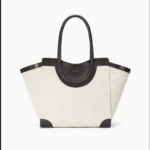 MAUDE TOTE BAG NATURAL ESPRESSO