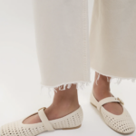 DOLCE VITA Creme Mikel Flats